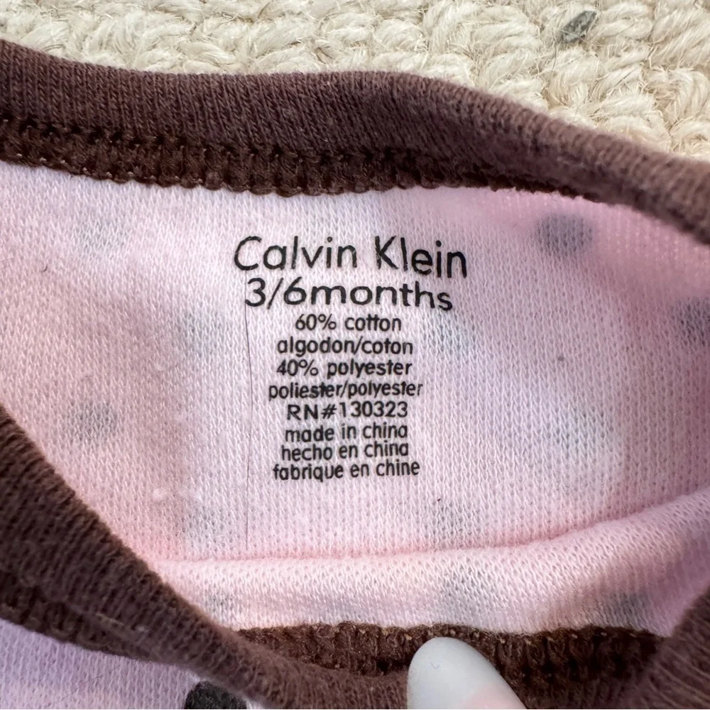 Calvin Klein soft pink